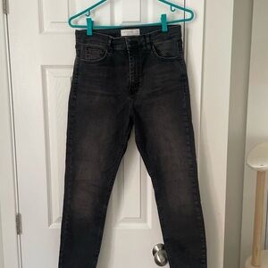 Topshop Black Jamie Jeans